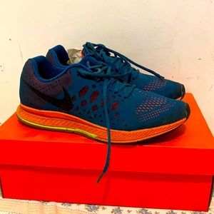 Nike Air Zoom Pegasus 31 blue and orange men’s size 9 (10)